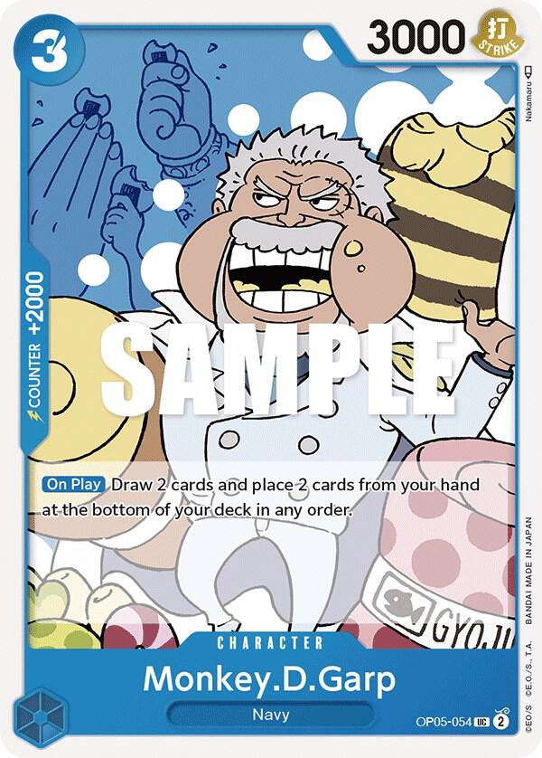Monkey.D.Garp - One Piece Card Game