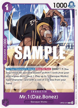 Mr.1 (Daz.Bonez) - One Piece Card Game