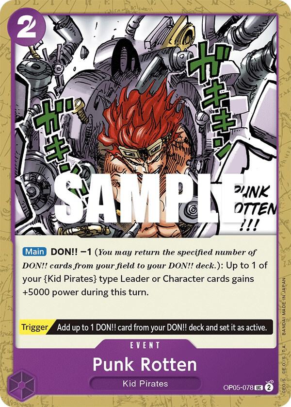 Punk Rotten - One Piece Card Game