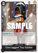 One-Legged Toy Soldier - One Piece Card Game