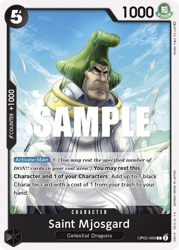 Saint Mjosgard - One Piece Card Game