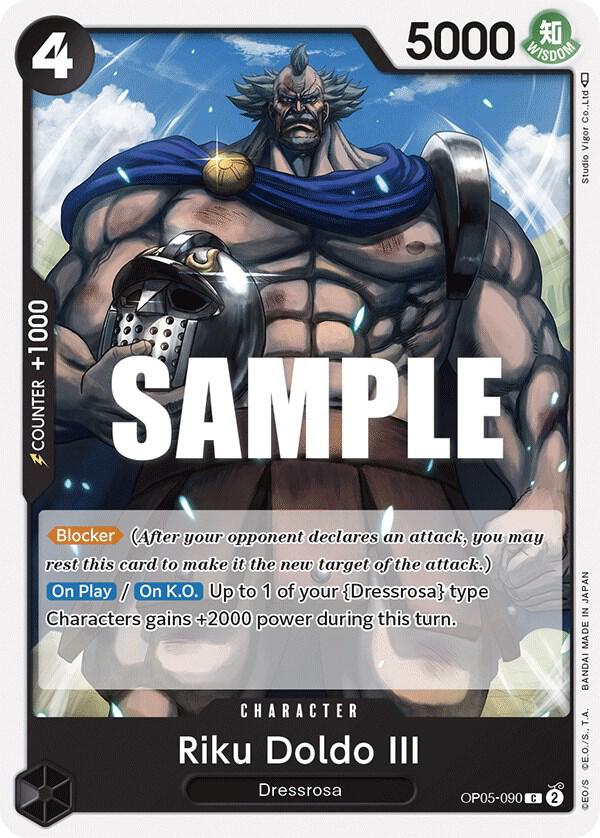 Riku Doldo III - One Piece Card Game