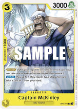Captain McKinley - One Piece Card Game