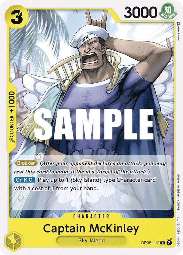 Captain McKinley - One Piece Card Game