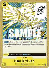 Hino Bird Zap - One Piece Card Game