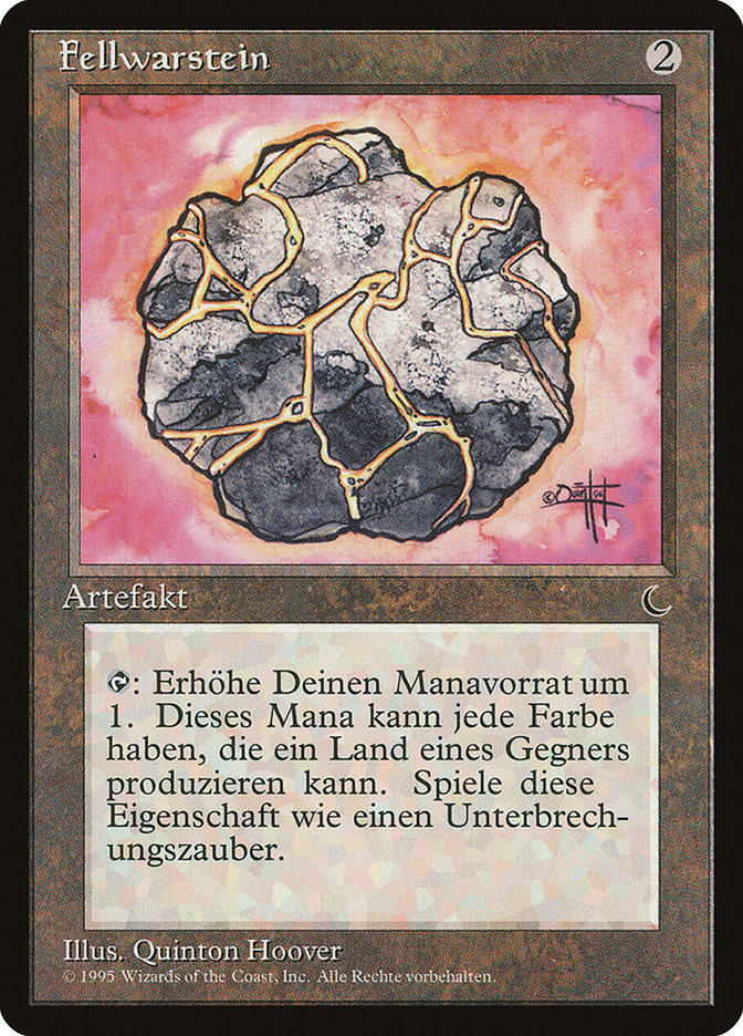 Fellwar Stone (German) - "Fellwarstein"