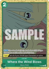Where the Wind Blows (Starter Deck 11: Uta Deck Battle) - One Piece Card Game