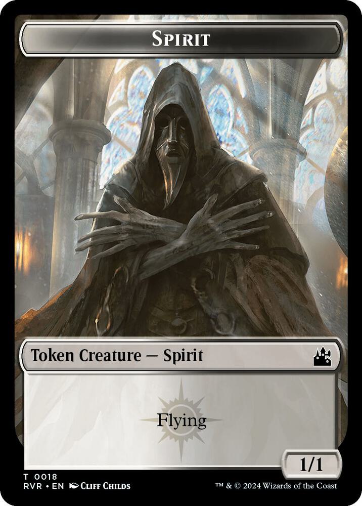 Spirit (0018) // Angel (0003) Double-Sided Token