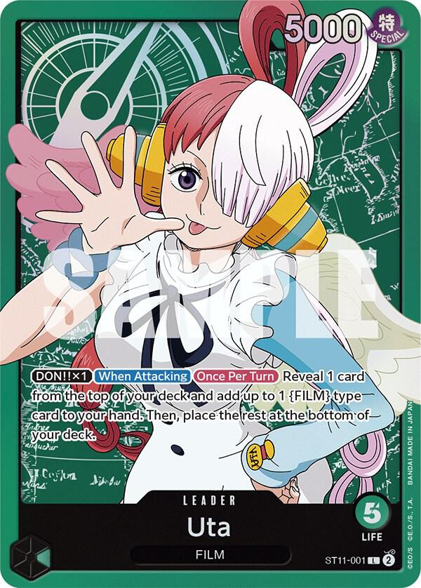 Uta (001) (ST11-001) - One Piece Card Game