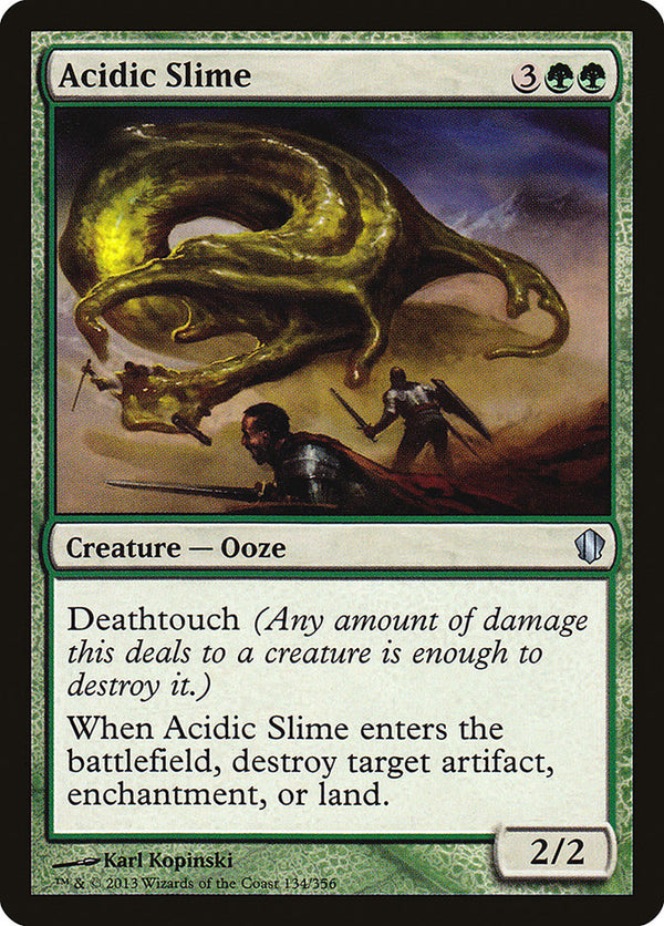 Acidic Slime - Magic: The Gathering