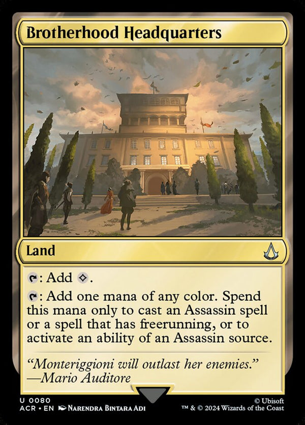 Brotherhood Headquarters - Magic: The Gathering