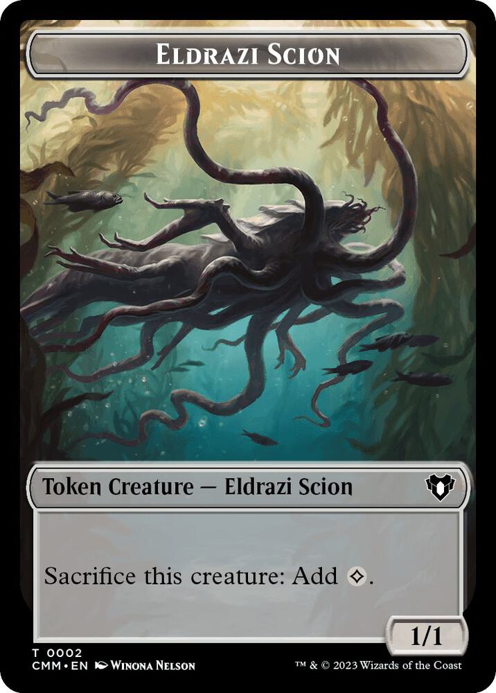 Eldrazi Scion // Drake Double-Sided Token