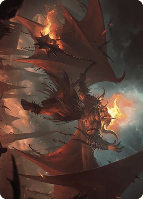 Rakdos, Patron of Chaos Art Card (22/49)