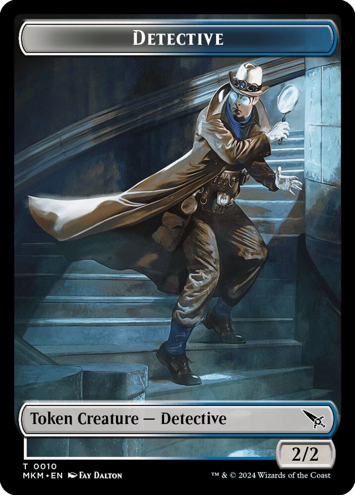 Detective // Voja Fenstalker Double-Sided Token