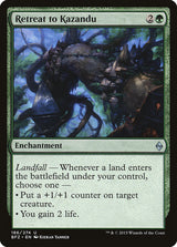 Retreat to Kazandu - Magic: The Gathering