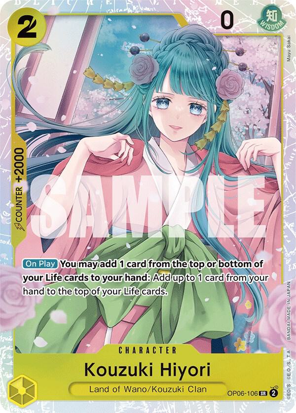Kouzuki Hiyori - One Piece Card Game