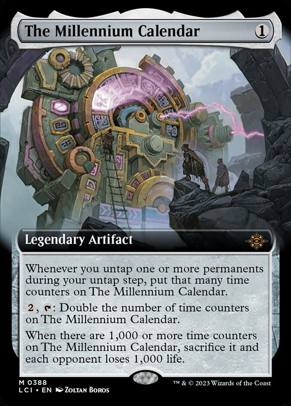 The Millennium Calendar (Extended Art) - Magic: The Gathering