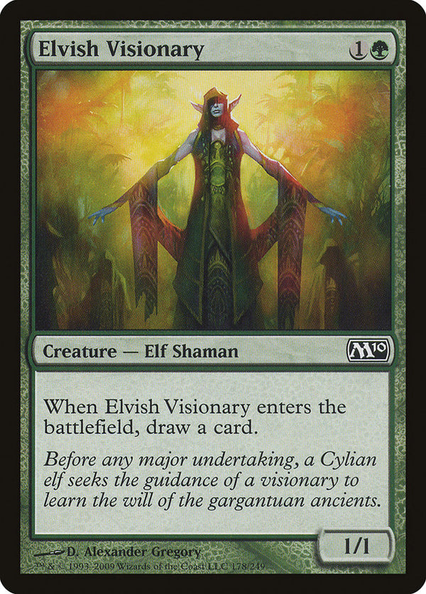 Elvish Visionary - Magic: The Gathering