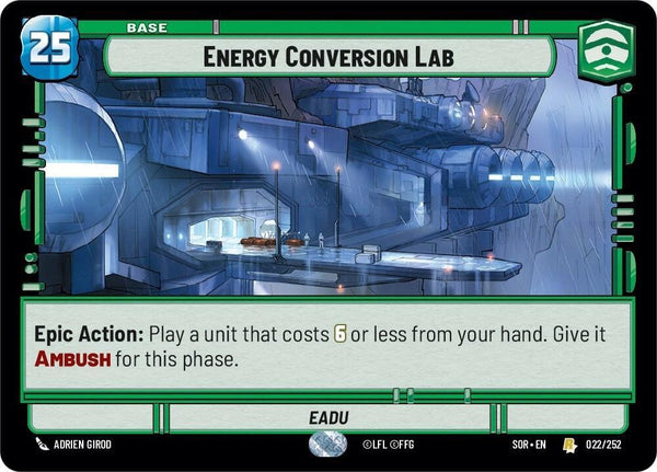 Energy Conversion Lab - Star Wars Unlimited