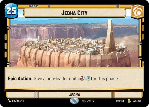 Jedha City (SOR 028/252) - Star Wars Unlimited