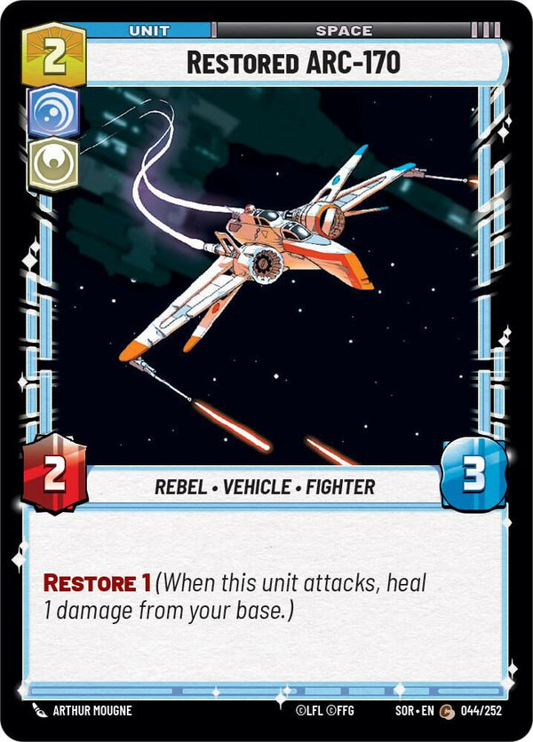 Restored ARC-170 - Star Wars Unlimited