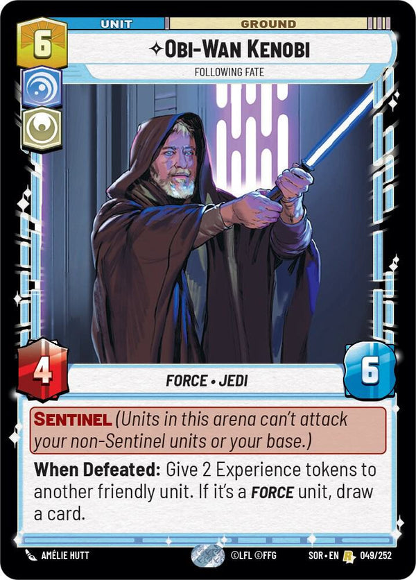 Obi-Wan Kenobi - Following Fate (SOR 049/252) - Star Wars Unlimited
