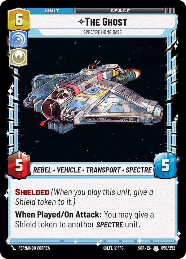 The Ghost - Spectre Home Base - Star Wars Unlimited