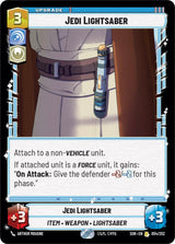 Jedi Lightsaber (SOR 054/252) - Star Wars Unlimited