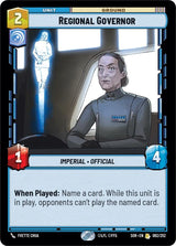 Regional Governor (SOR 062/252) - Star Wars Unlimited