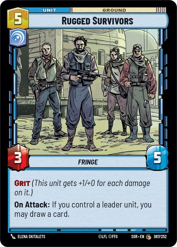 Rugged Survivors - Star Wars Unlimited