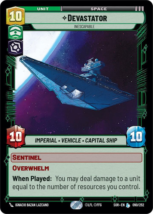 Devastator - Inescapable - Star Wars Unlimited