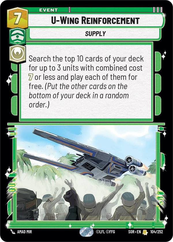 U-Wing Reinforcement - Star Wars Unlimited