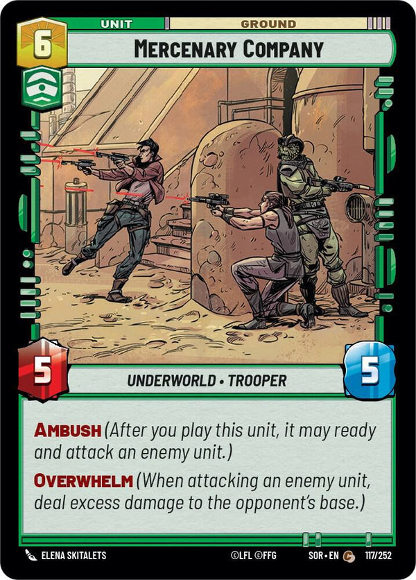 Mercenary Company - Star Wars Unlimited