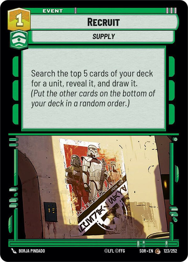 Recruit - Star Wars Unlimited