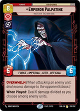 Emperor Palpatine - Master of the Dark Side - Star Wars Unlimited