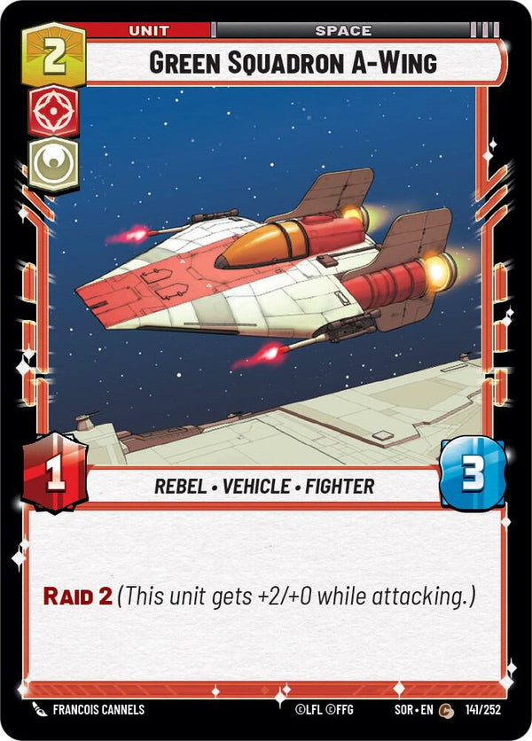 Green Squadron A-Wing - Star Wars Unlimited