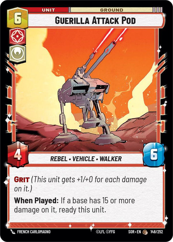 Guerilla Attack Pod - Star Wars Unlimited