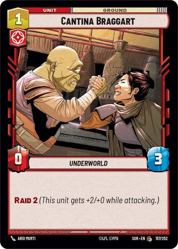 Cantina Braggart - Star Wars Unlimited