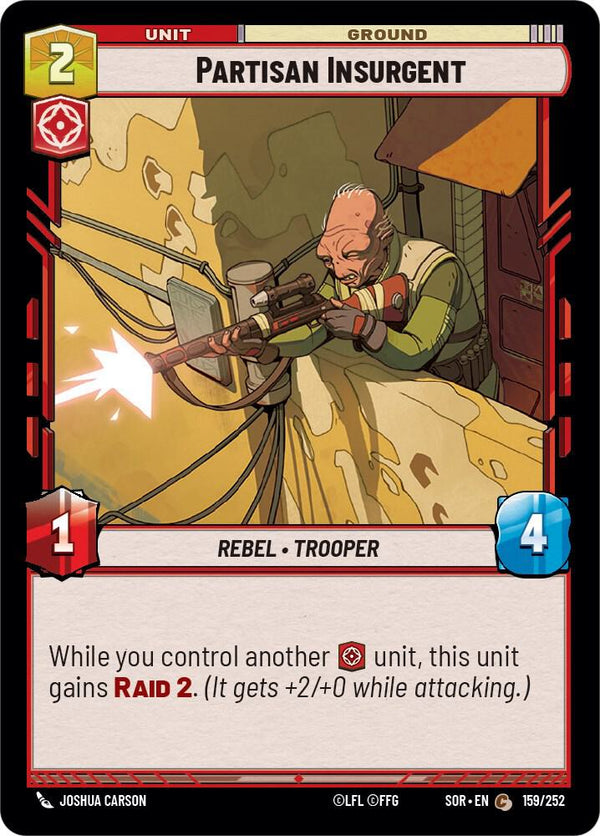 Partisan Insurgent - Star Wars Unlimited