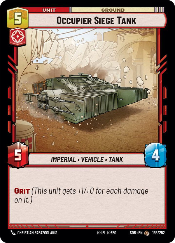 Occupier Siege Tank - Star Wars Unlimited