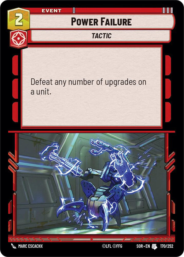 Power Failure - Star Wars Unlimited