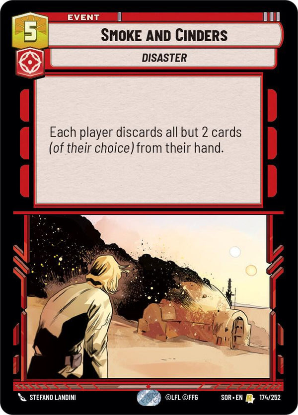 Smoke and Cinders - Star Wars Unlimited