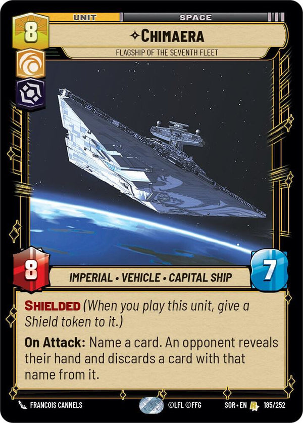 Chimaera - Flagship of the Seventh Fleet - Star Wars Unlimited
