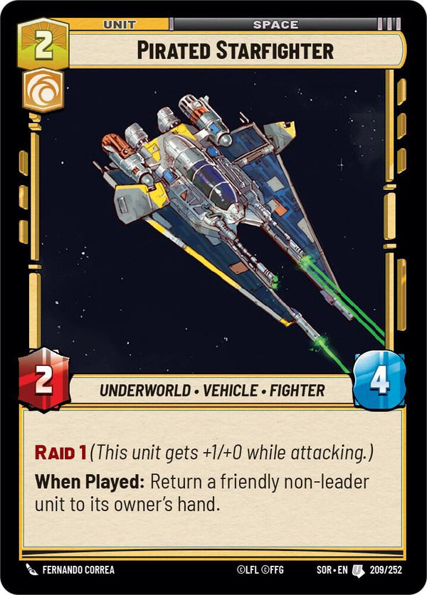 Pirated Starfighter - Star Wars Unlimited