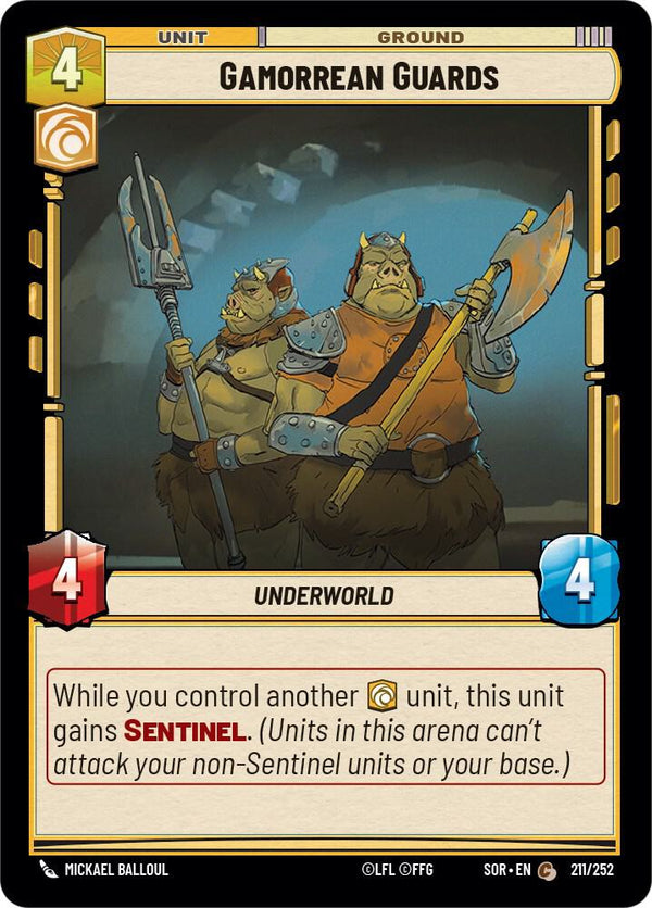 Gamorrean Guards - Star Wars Unlimited