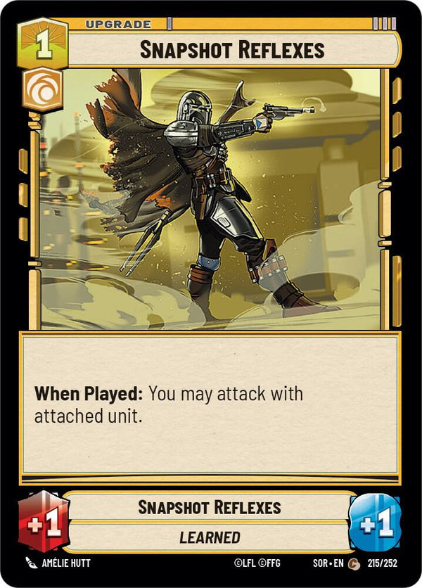 Snapshot Reflexes - Star Wars Unlimited