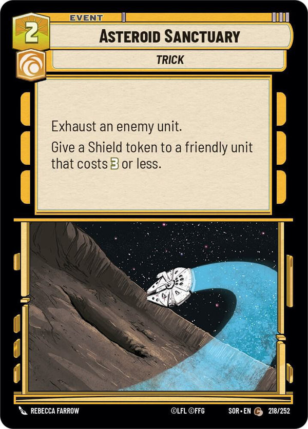 Asteroid Sanctuary - Star Wars Unlimited