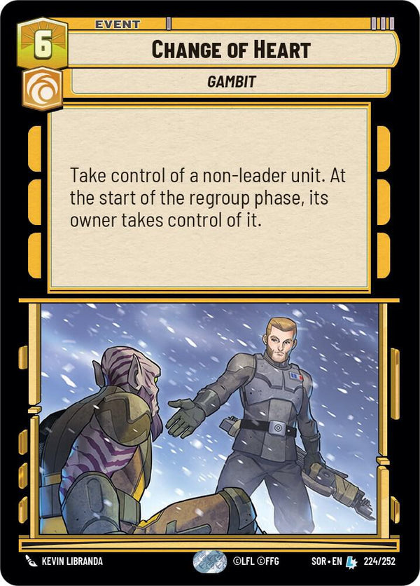 Change of Heart - Star Wars Unlimited