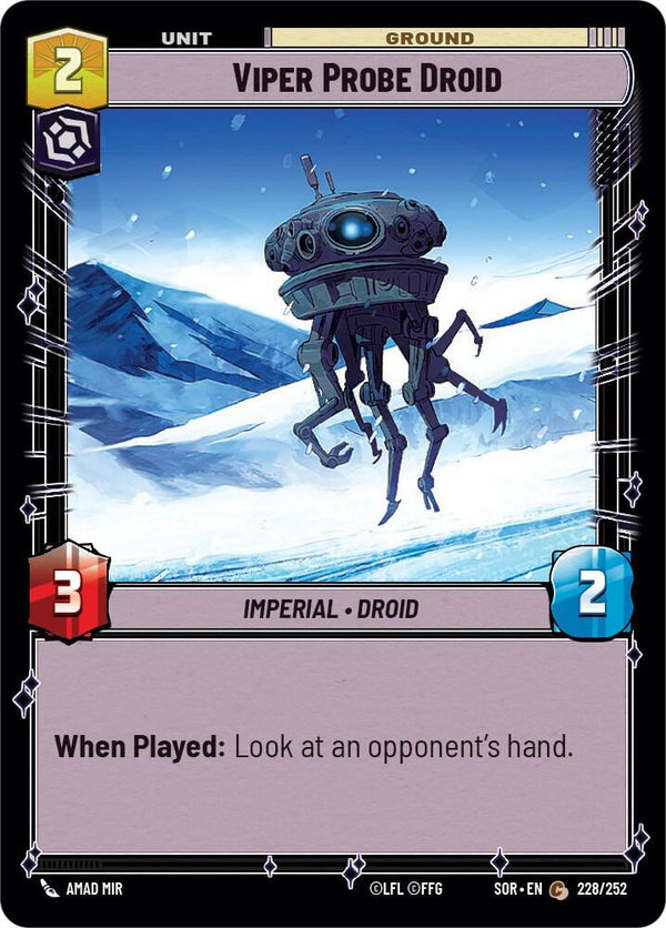 Viper Probe Droid - Star Wars Unlimited
