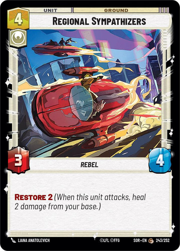 Regional Sympathizers - Star Wars Unlimited